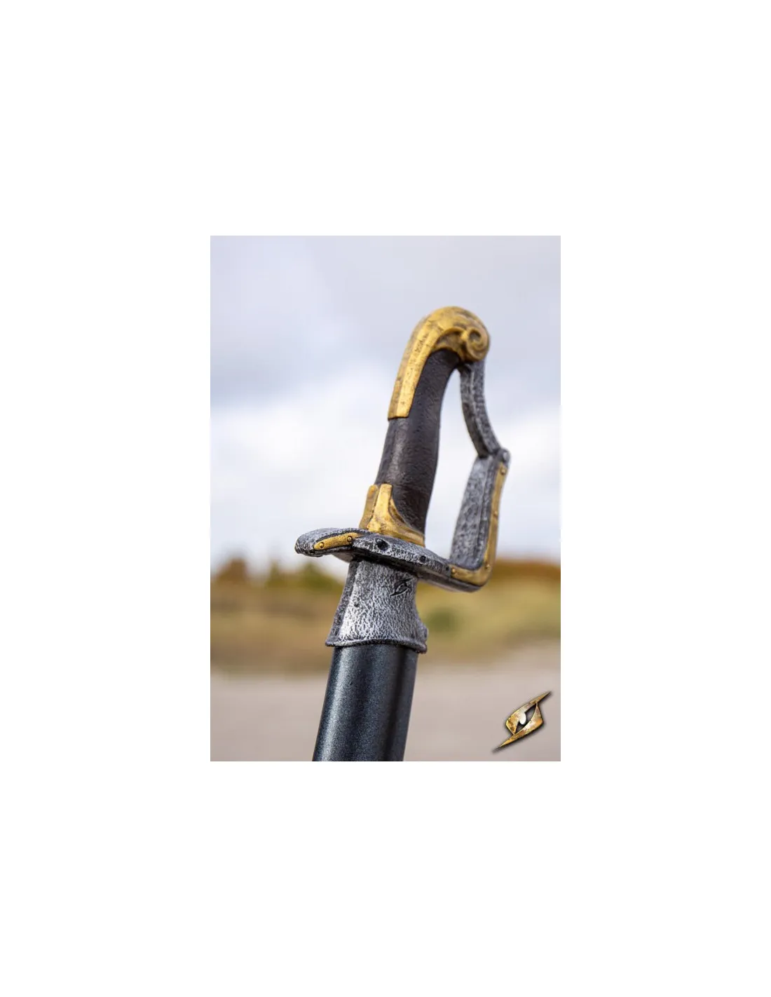 Sable militar curvo para LARP (85 cm.)