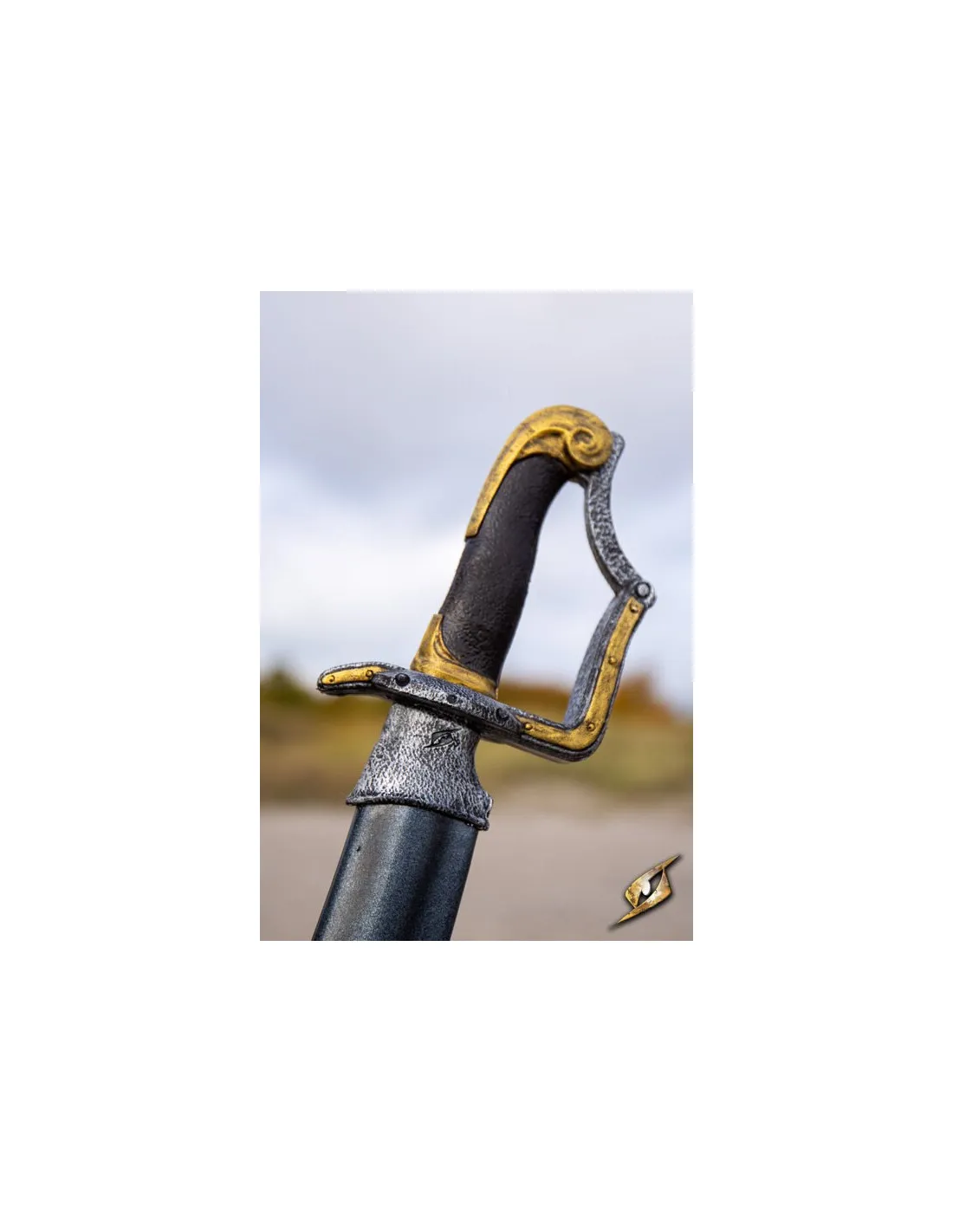 Sable militar curvo para LARP (85 cm.)