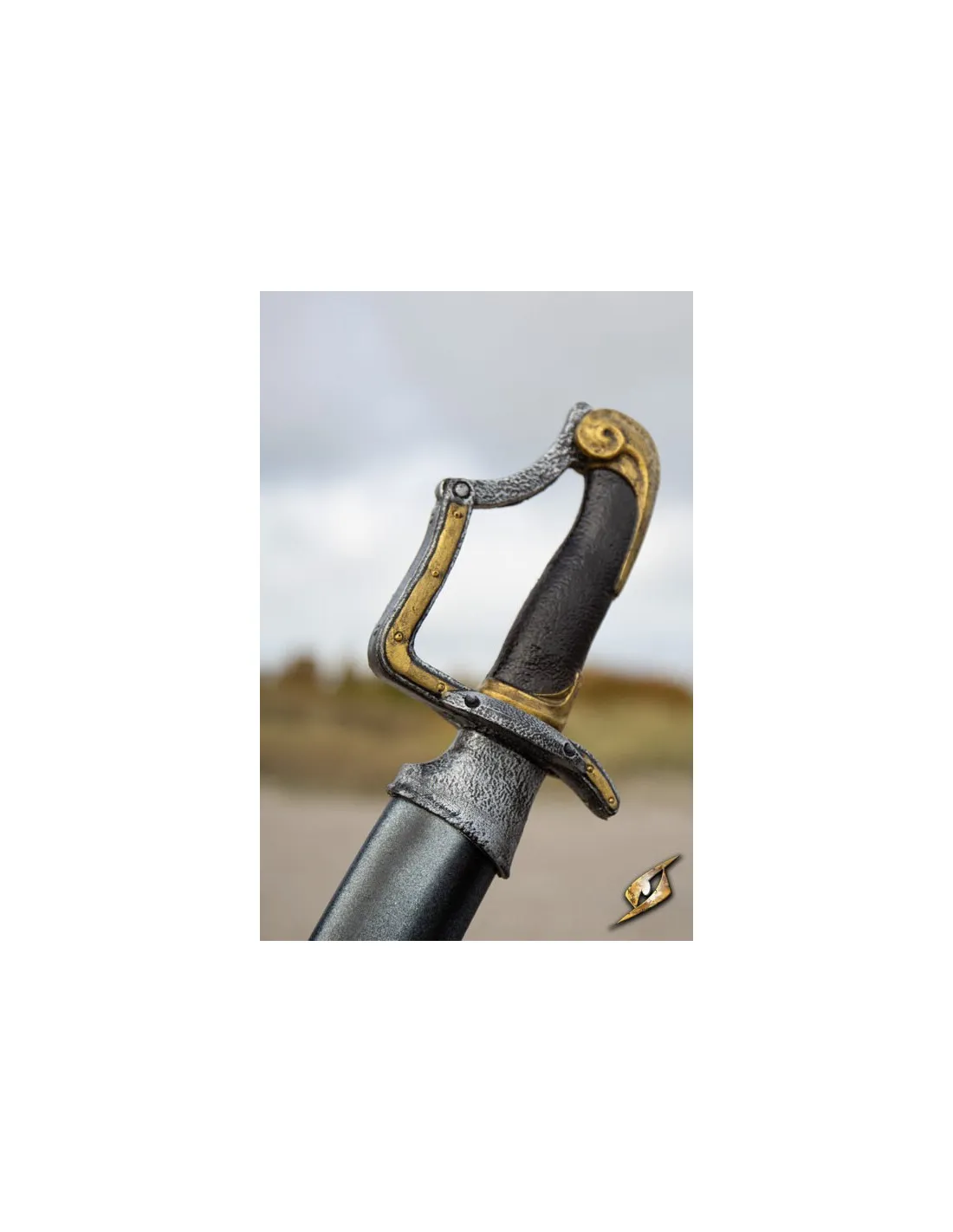 Sable militar curvo para LARP (85 cm.)