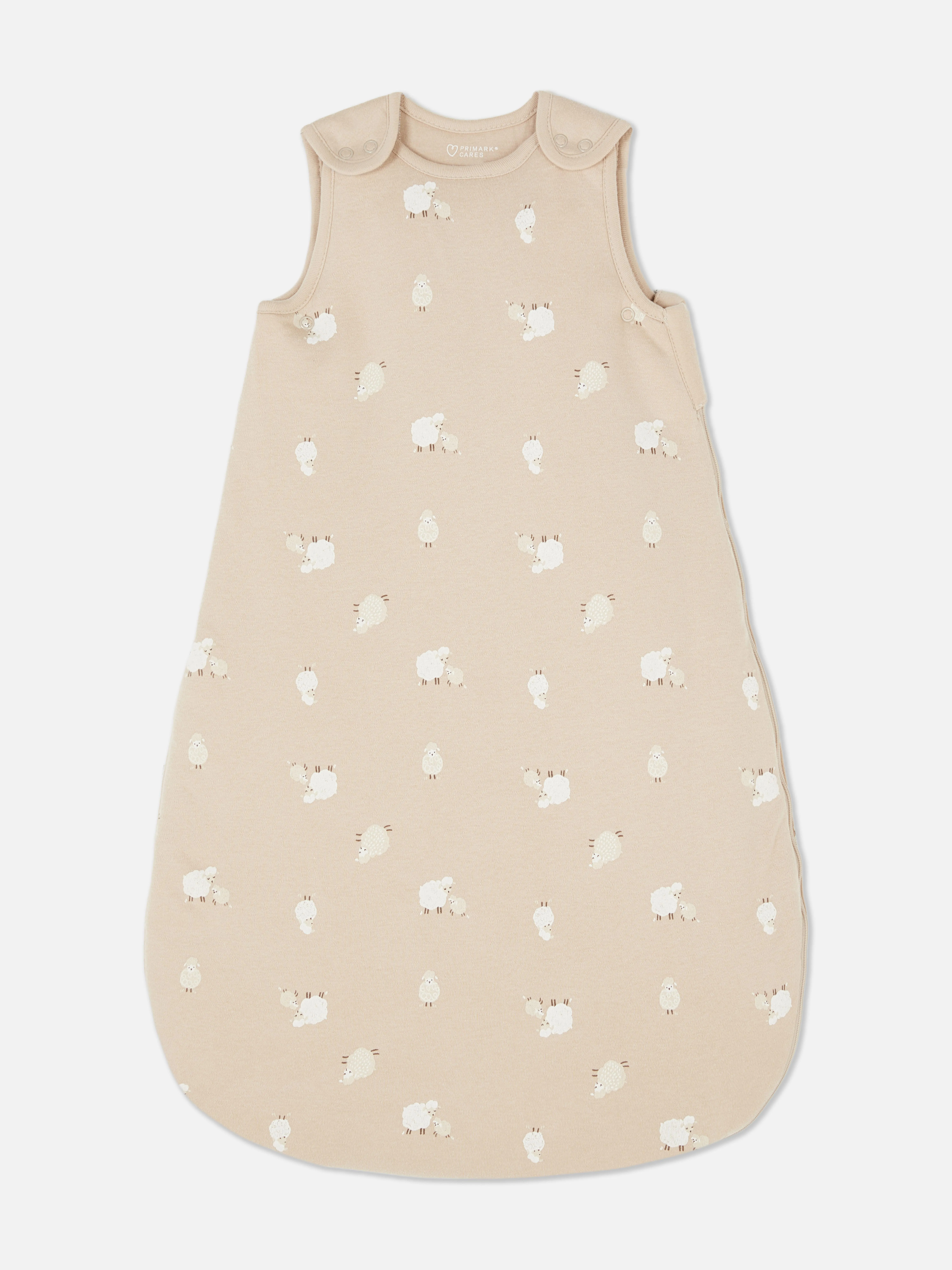 Saco de dormir con estampado de corderos