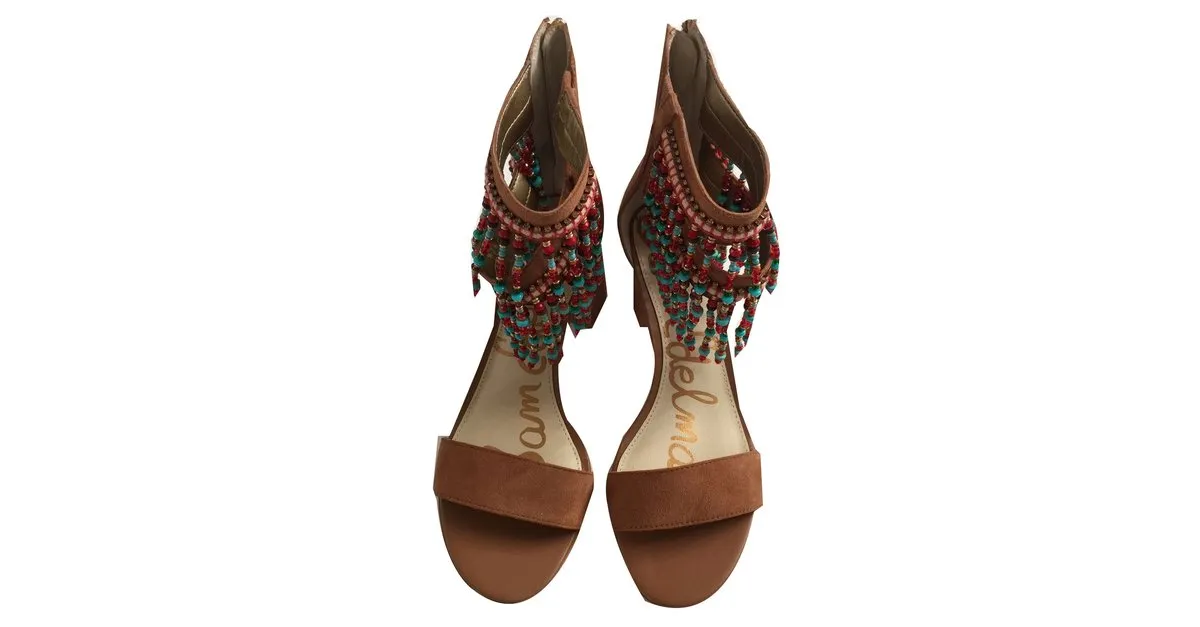 Sam Edelman Sandalias Beige Coñac 