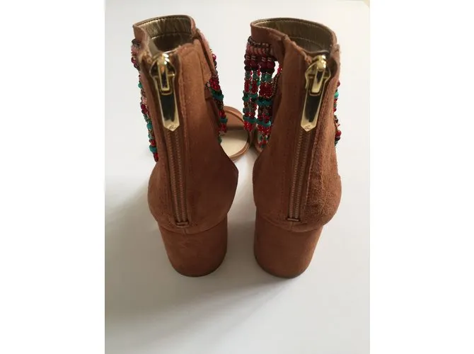 Sam Edelman Sandalias Beige Coñac 