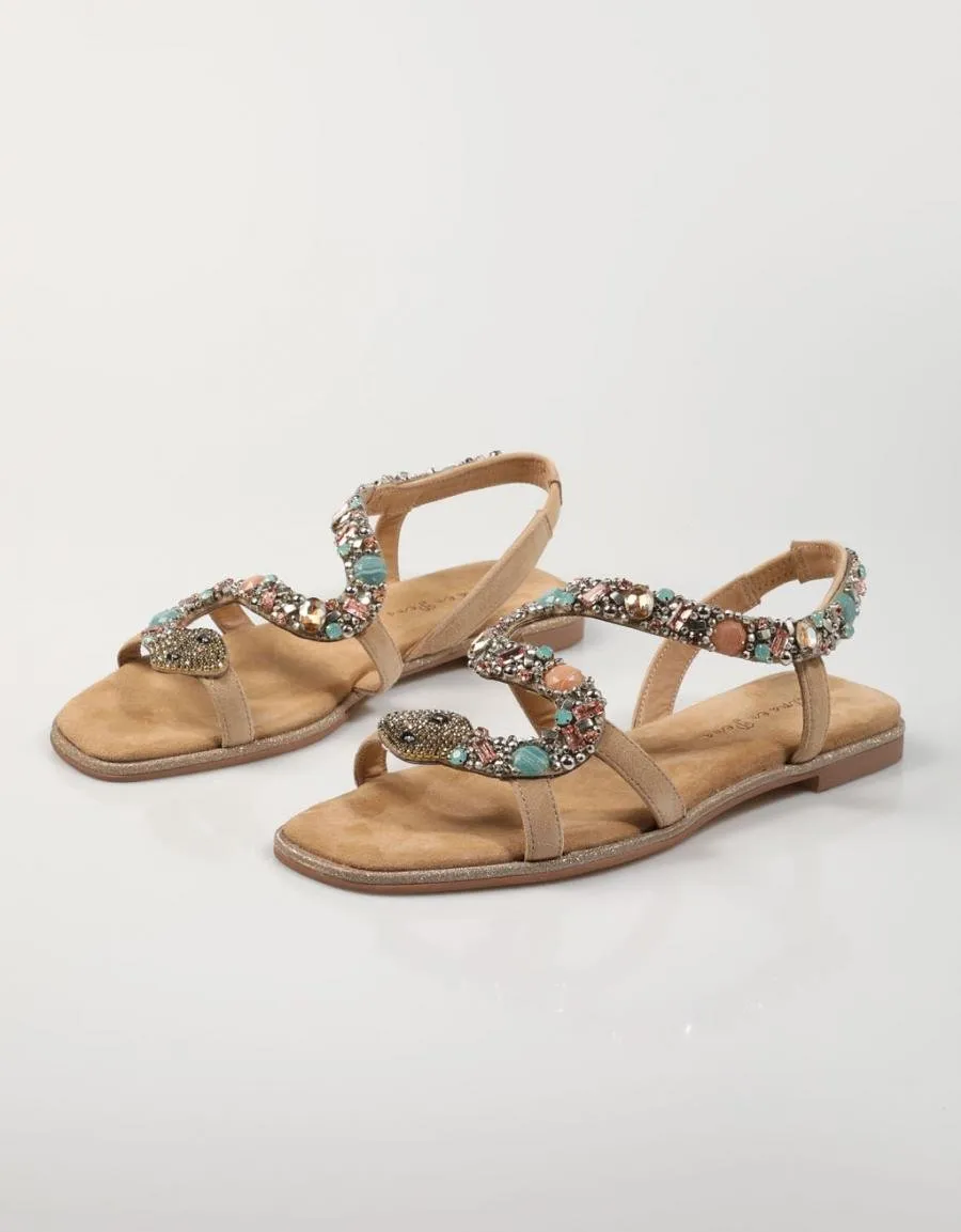  sandales ALMA EN PENA 451 en Multicolore 78851