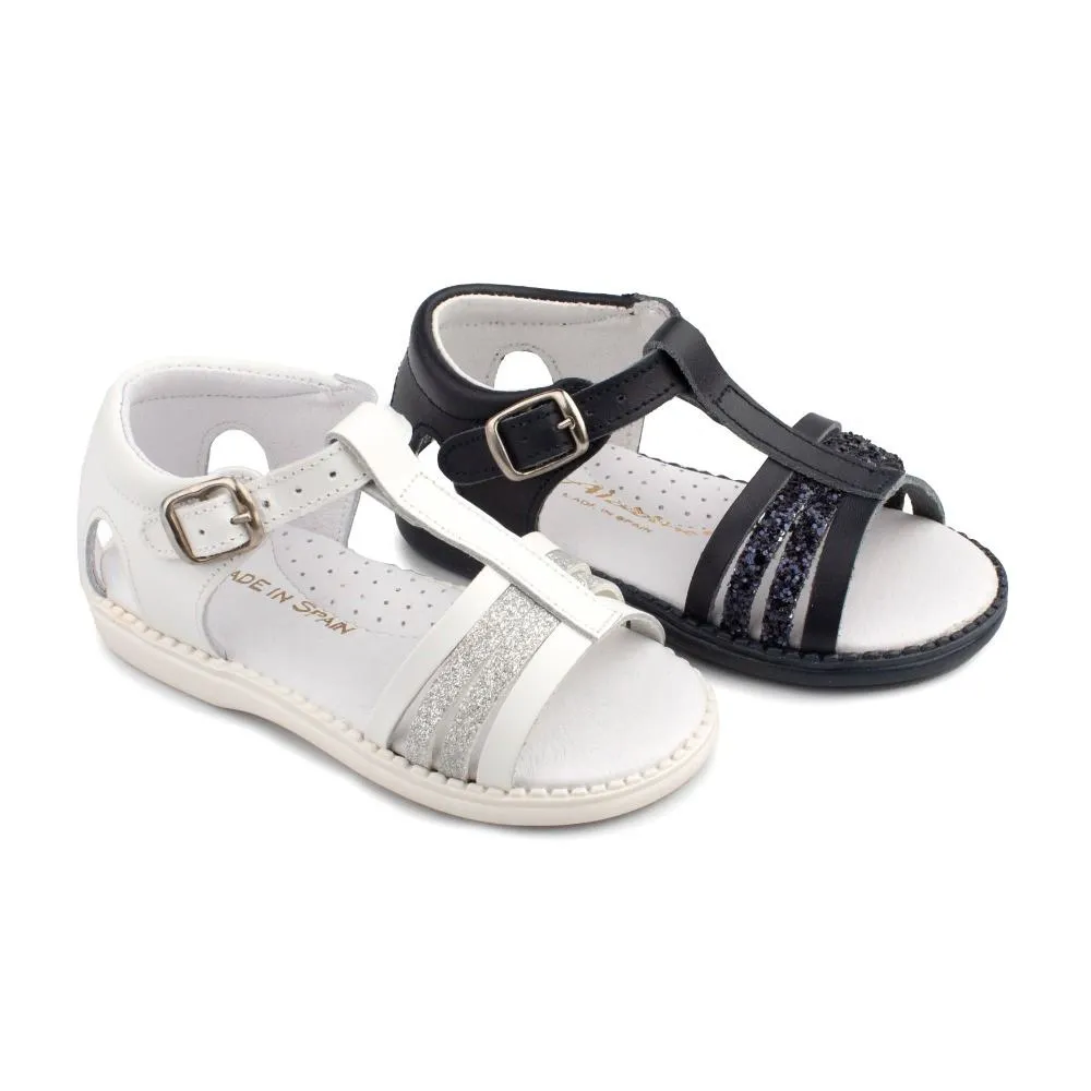 Sandalias Bebe Niña Blancas Aladino