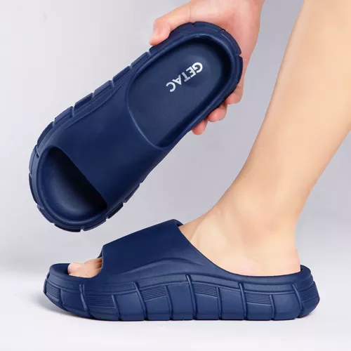 Sandalias Chanclas Hombre Eva Plataforma Gruesa 4 Cm Cómodas