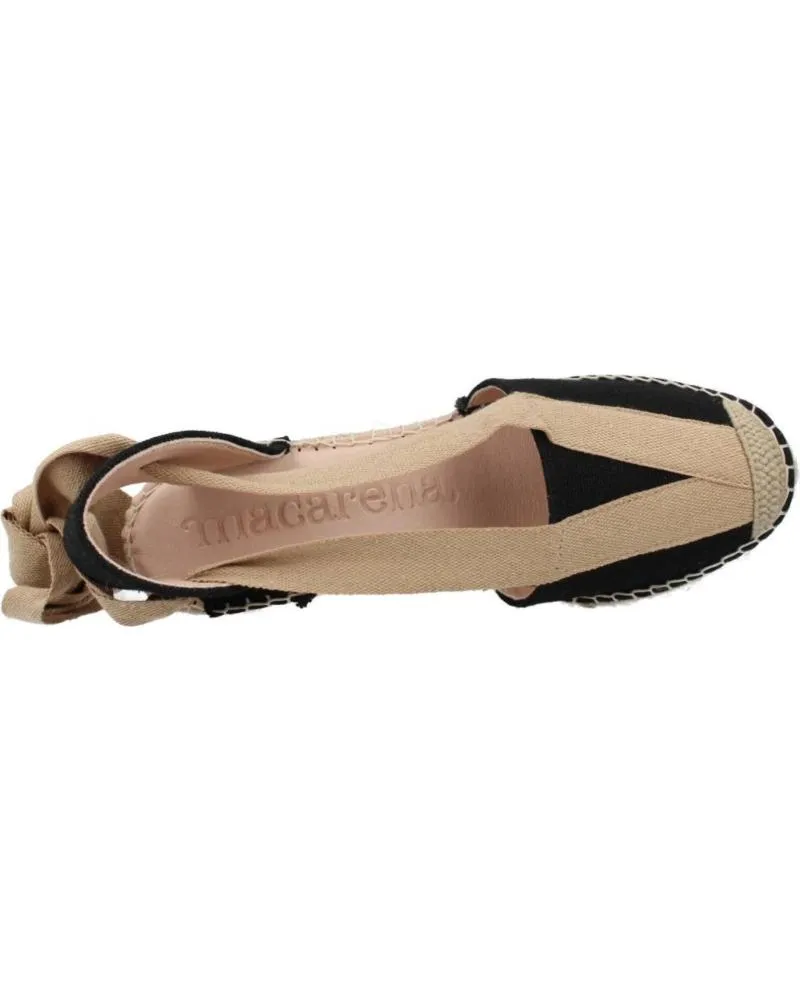 Sandalias de Mujer MACARENA ALBA128 NEGRO