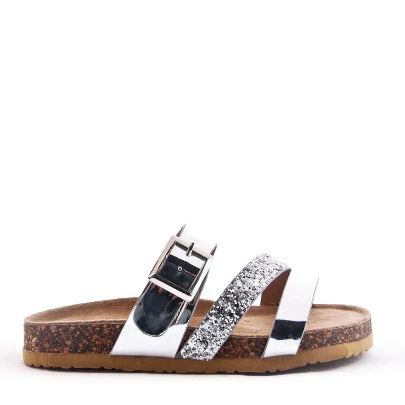 Sandalias Niña Bio Plata
