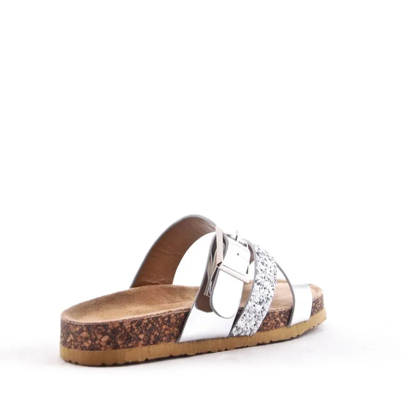 Sandalias Niña Bio Plata