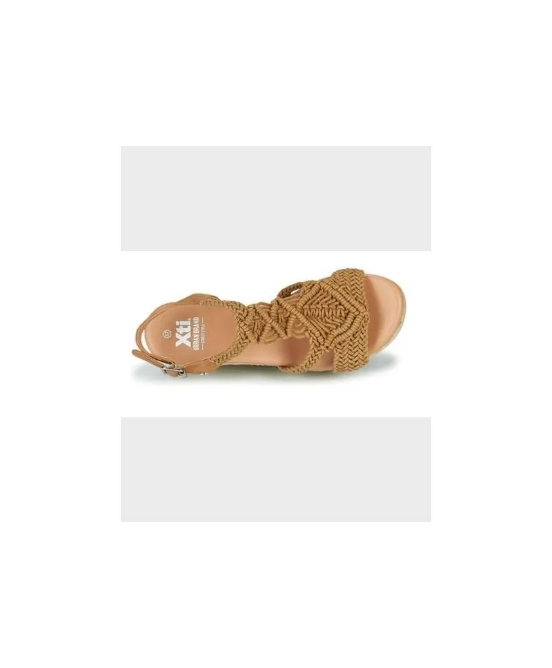 Sandalias Plataforma XTI 43974 Camel Chica Mujer