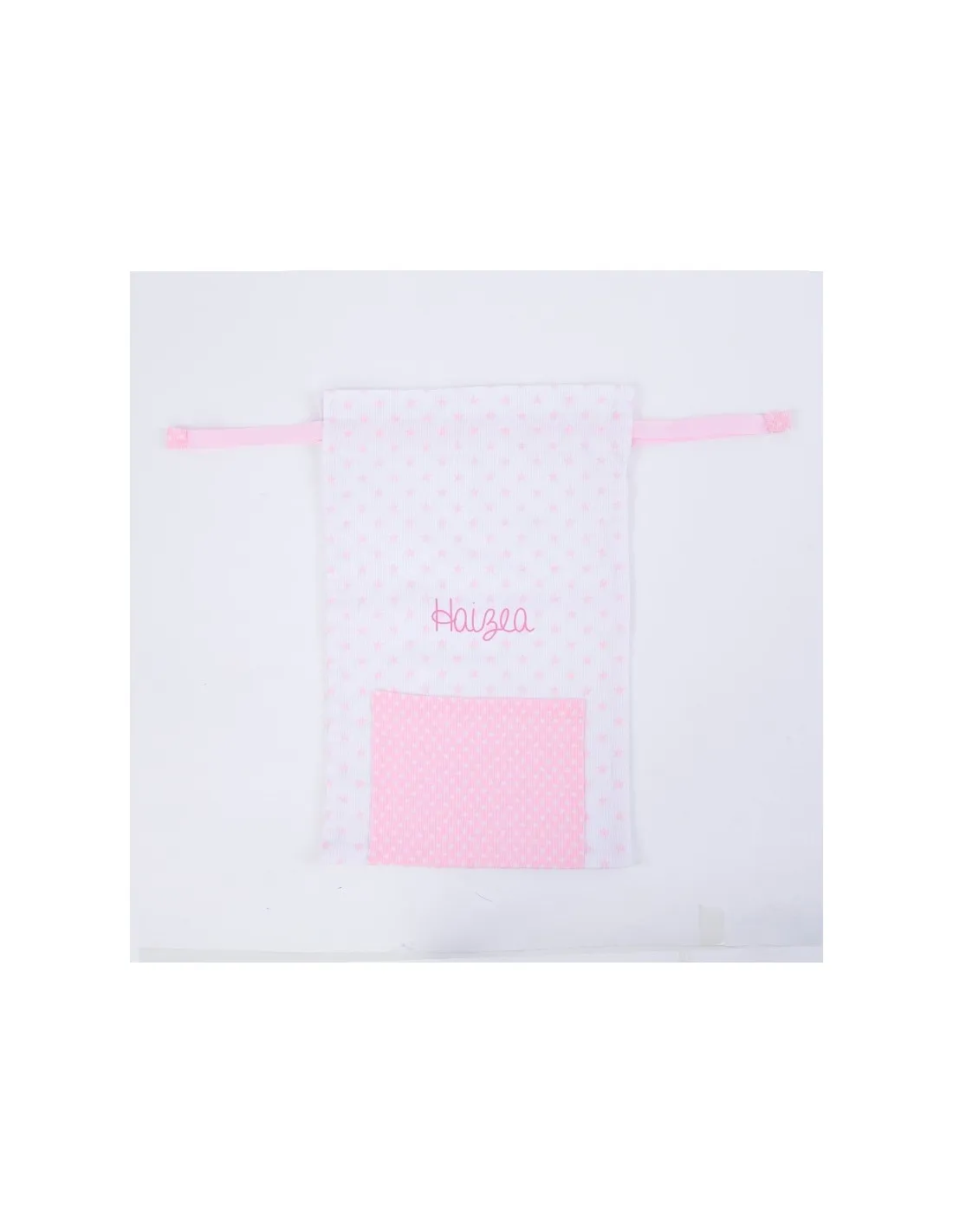 Saquito rosa personalizado de Mi Pipo
