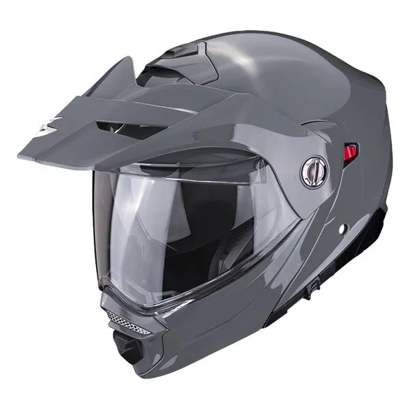 SCORPION ADX2 GREY CEMENT + KIT BLUETOOTH 5R LITE 