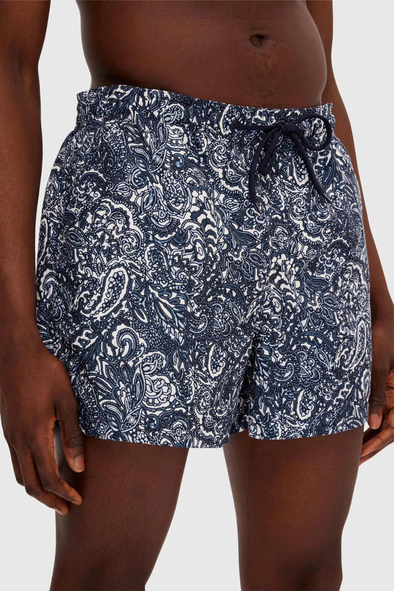 Selected Bañador estampado con cintura elástica.
