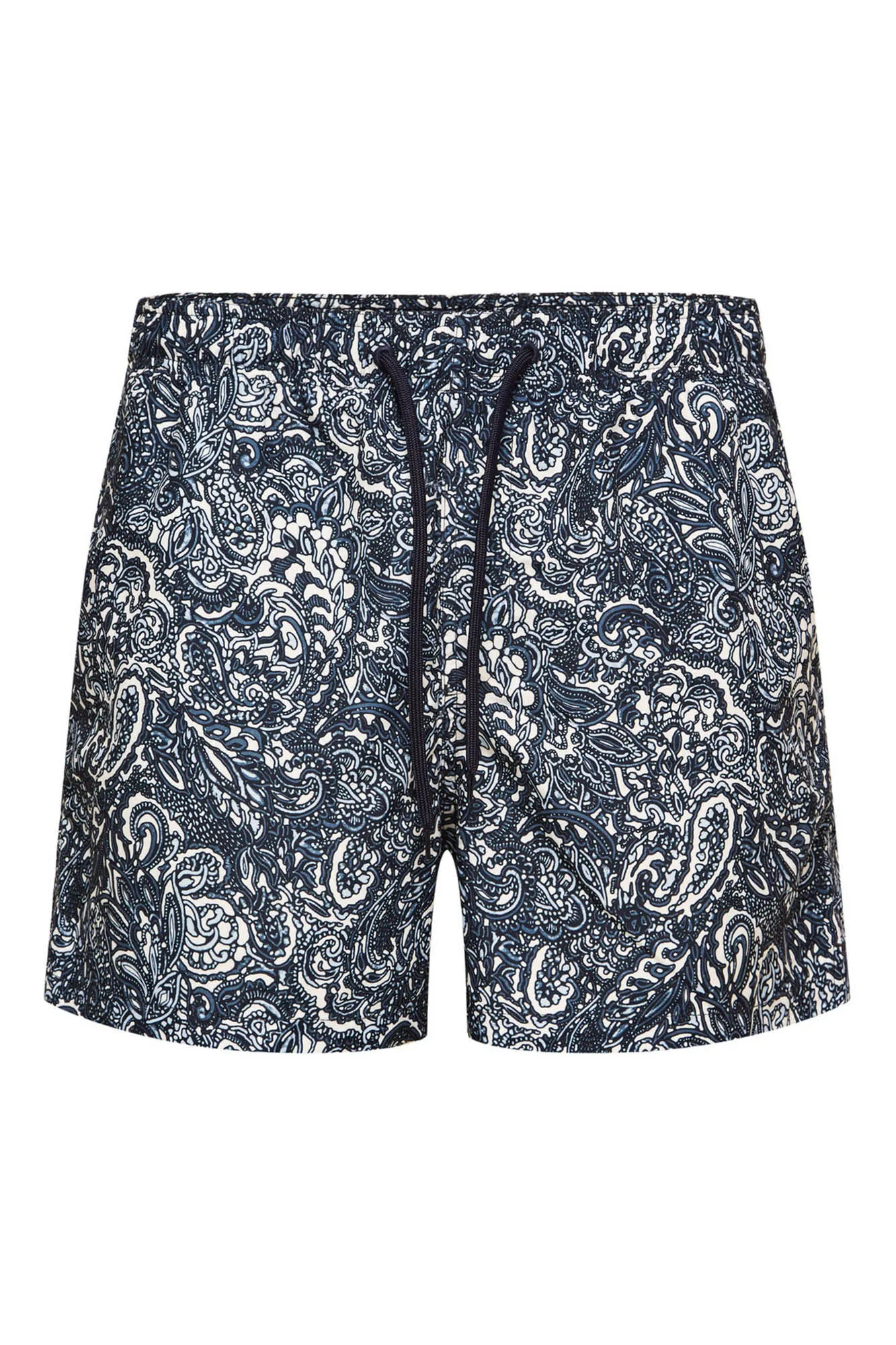 Selected Bañador estampado con cintura elástica.