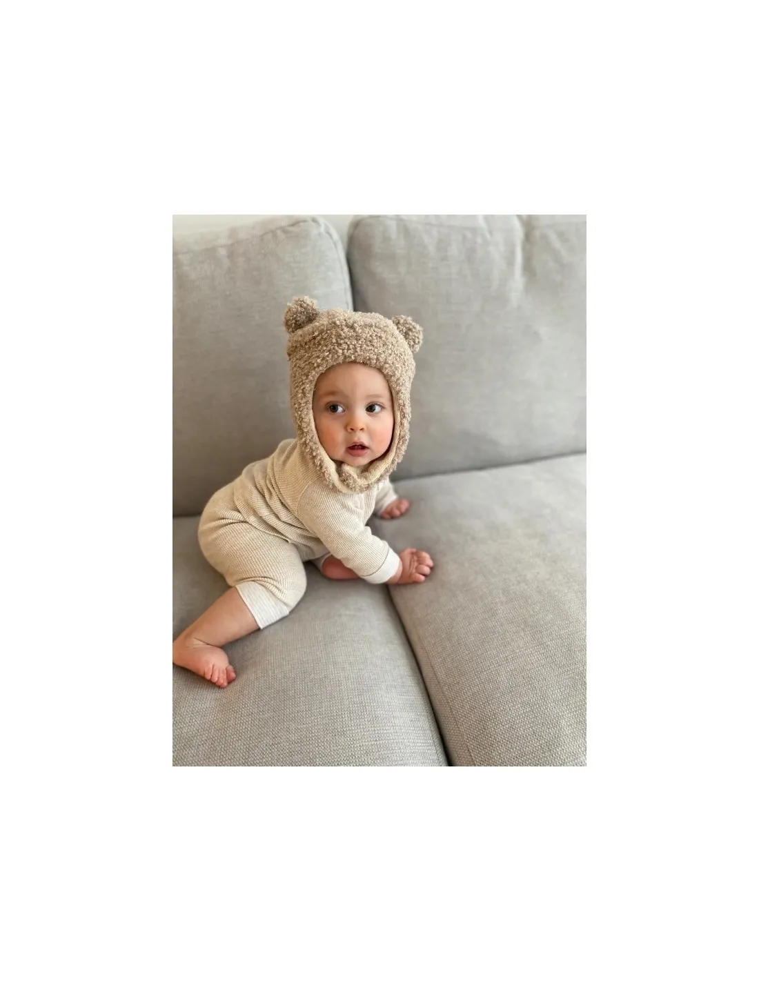 SET GORRO Y MANOPLAS TEDDY 7AM