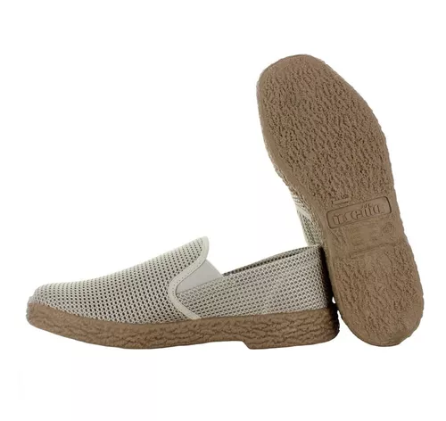 Settia Mocasin Malla Beige Hombre 43466