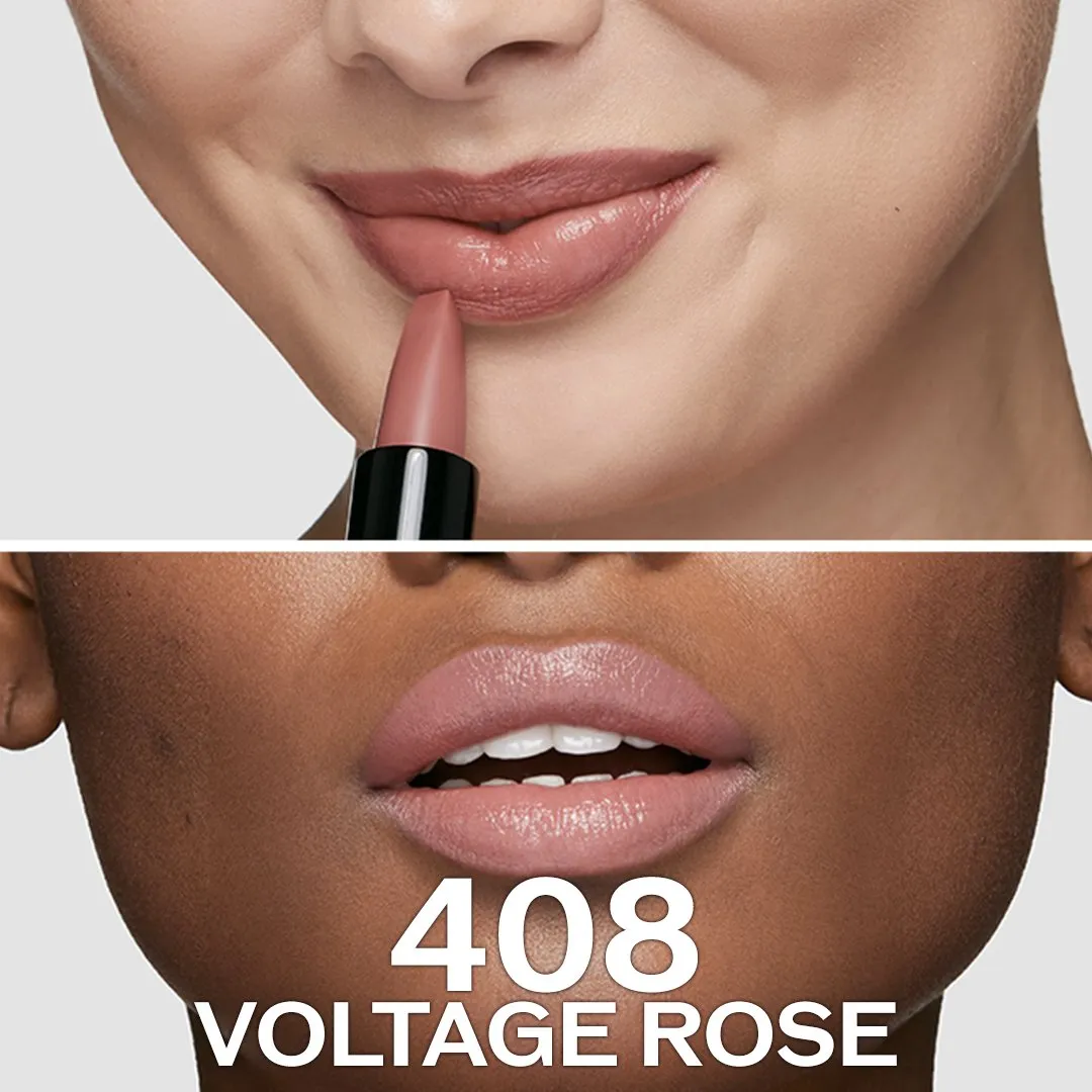 SHISEIDO LABIAL TECHNOSATIN EN   408 VOLTAGE ROSE