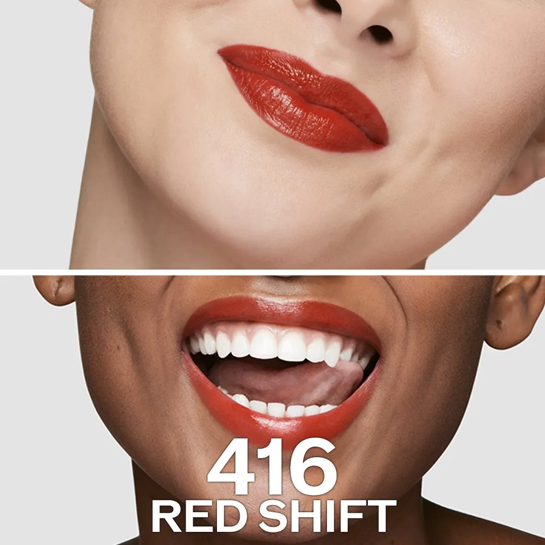 SHISEIDO LABIAL TECHNOSATIN EN   416 RED SHIFT