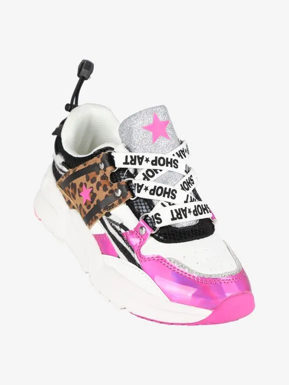 Shop Art CHUNKY VANESSA Deportivas multicolor con estampado animal para mujer
