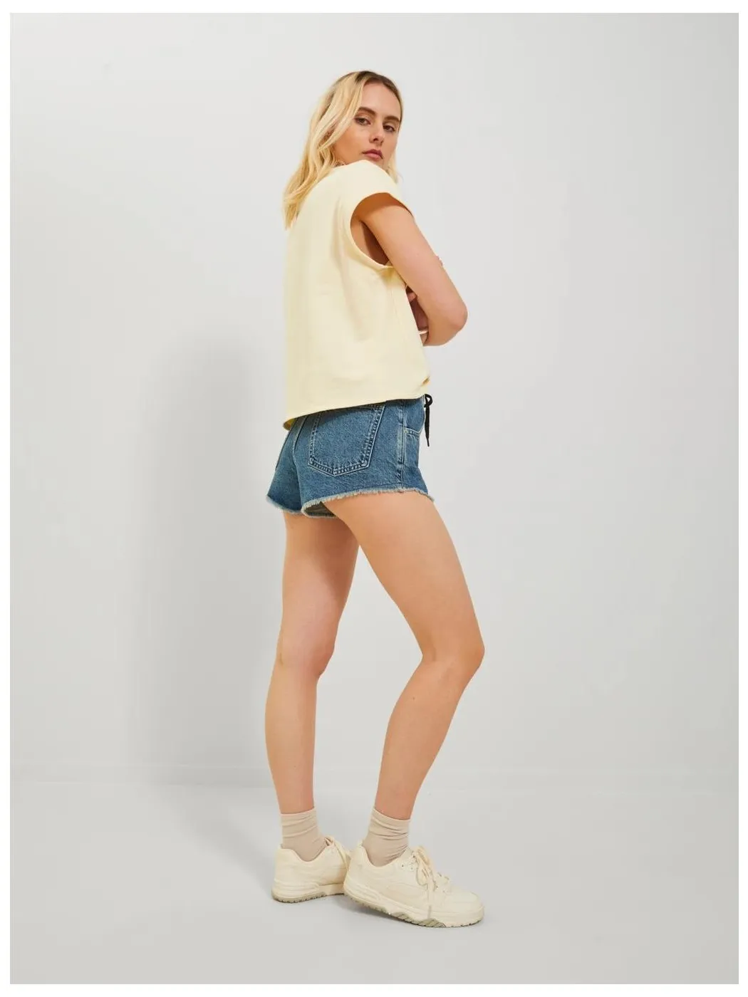 SHORT JJXX JACK & JONES MUJER JXCOLE LOOSE MINI DENIM