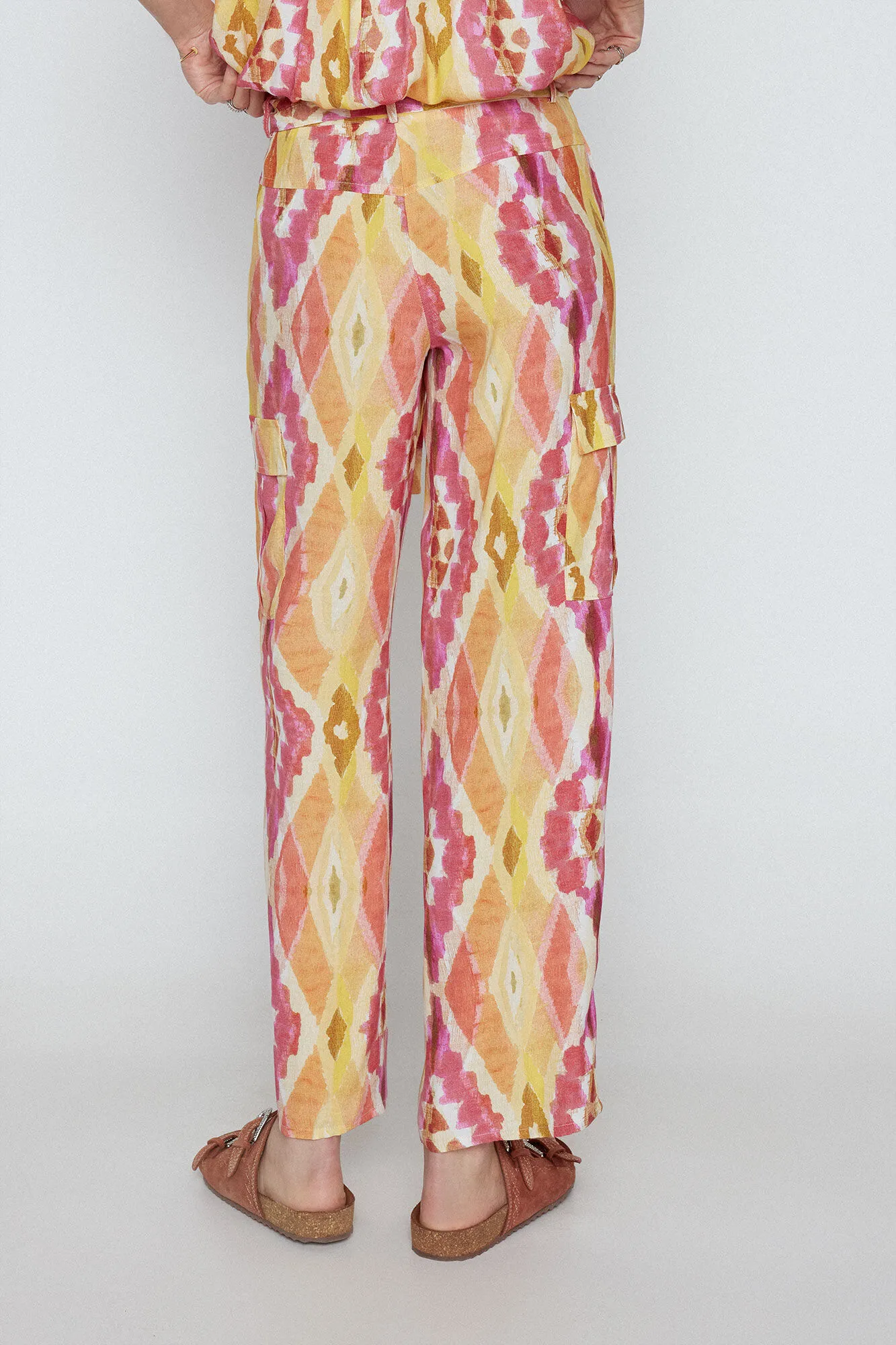 Slowlove Pantalón cargo estampado