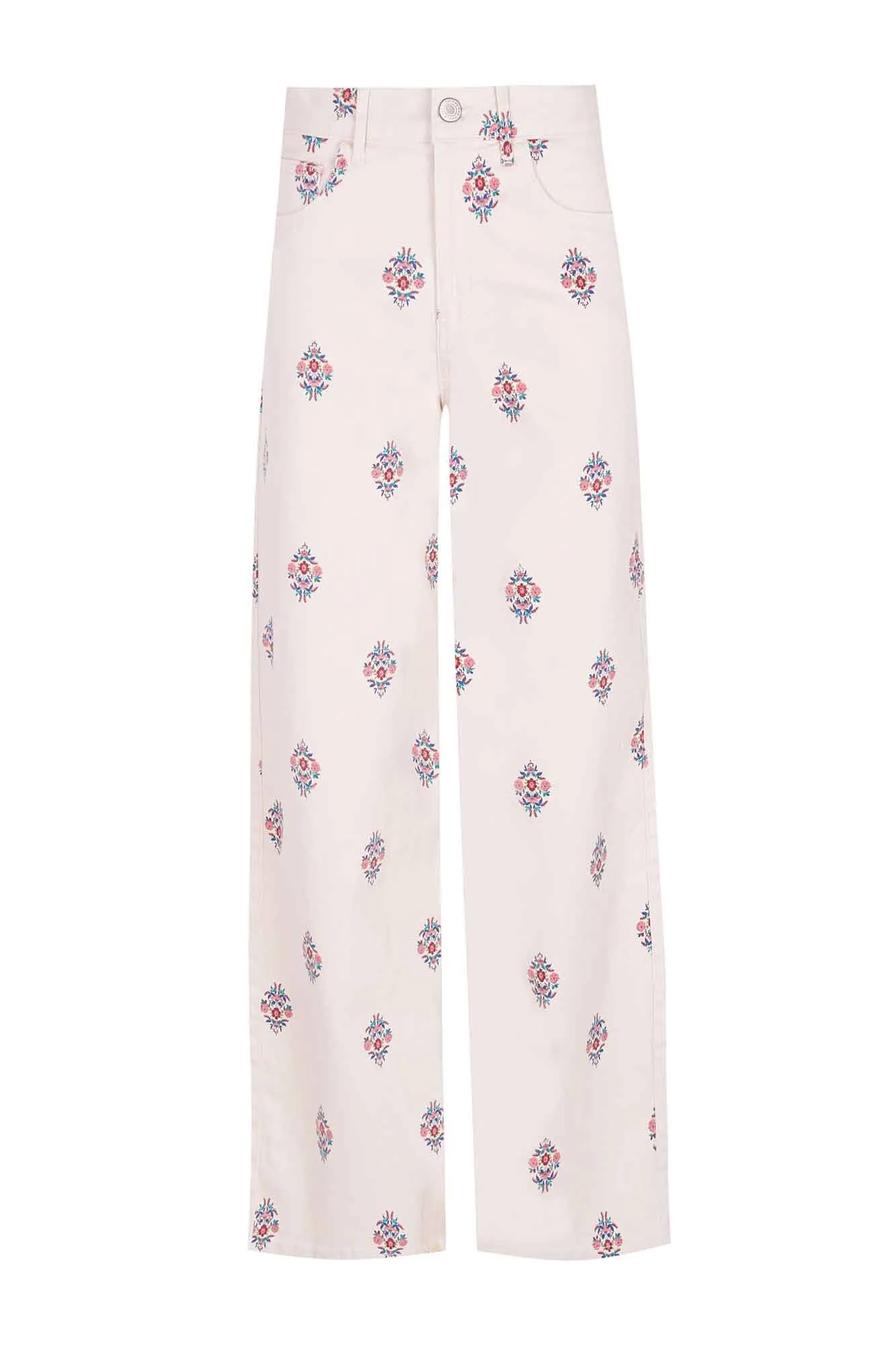 Slowlove Pantalón Palazzo estampado