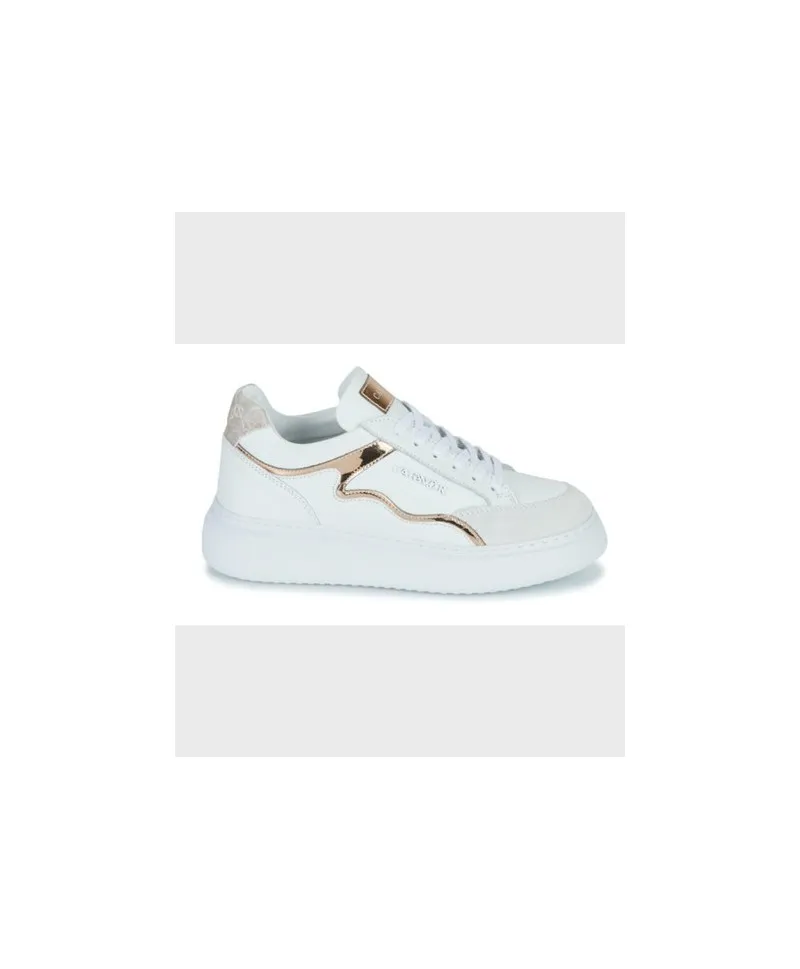 Sneakers Italianos CAFeNOIR Plataforma Blanco Mujer