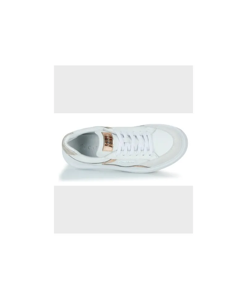 Sneakers Italianos CAFeNOIR Plataforma Blanco Mujer