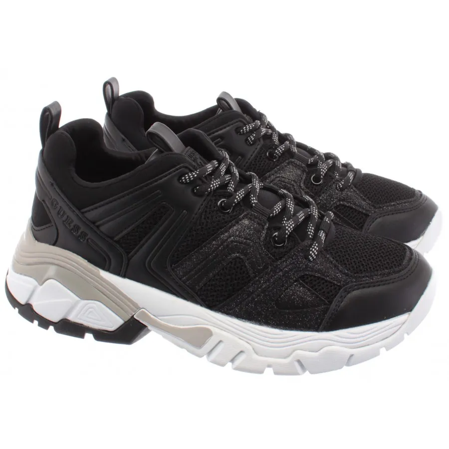 Sneakers Mujeres GUESS FL5RLIELE12 Black Sintétiche Negre