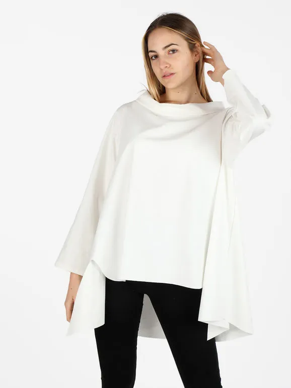 Solada Maxiblusa de mujer en mezcla de algodón