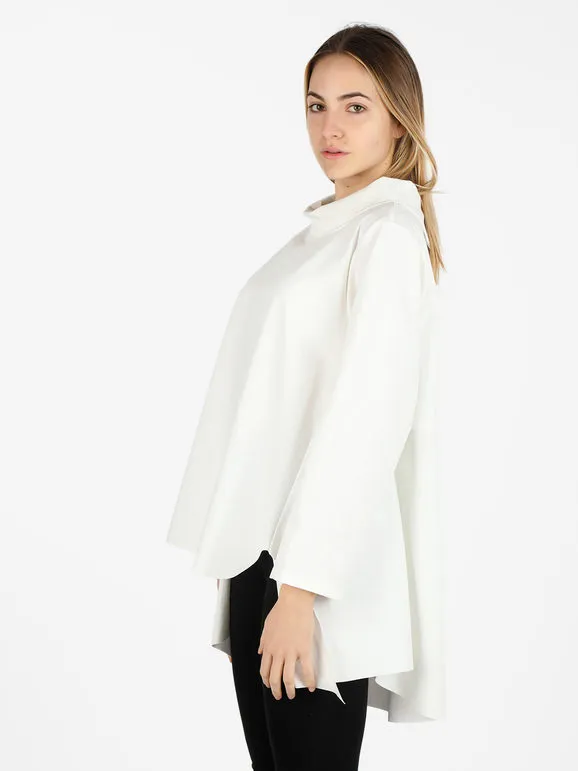 Solada Maxiblusa de mujer en mezcla de algodón