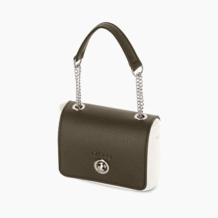Solapa con manguito liquen efecto granulado O pocket