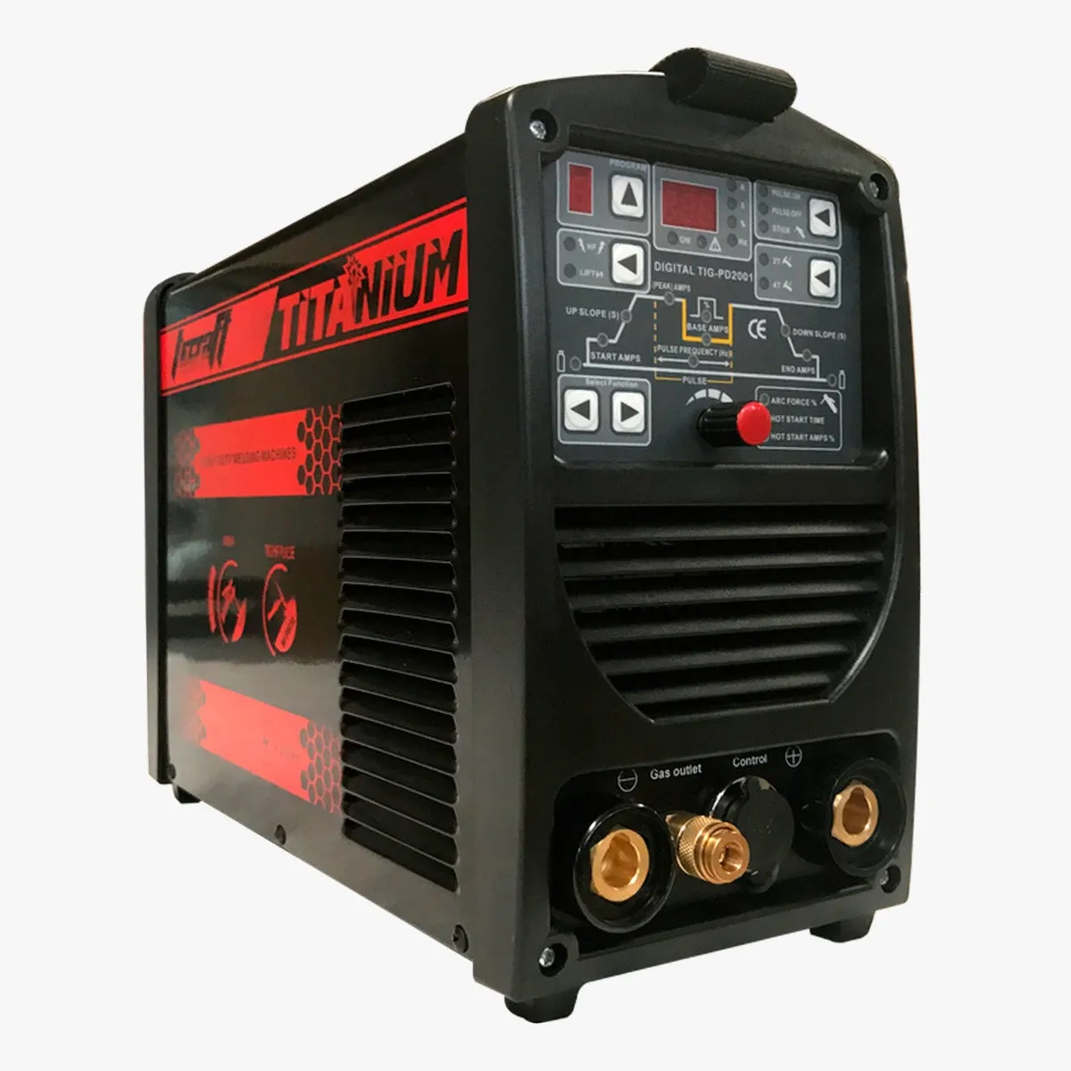 Soldador inversor proceso MMA/TIG Pulsado de 200Ah 110V/220V