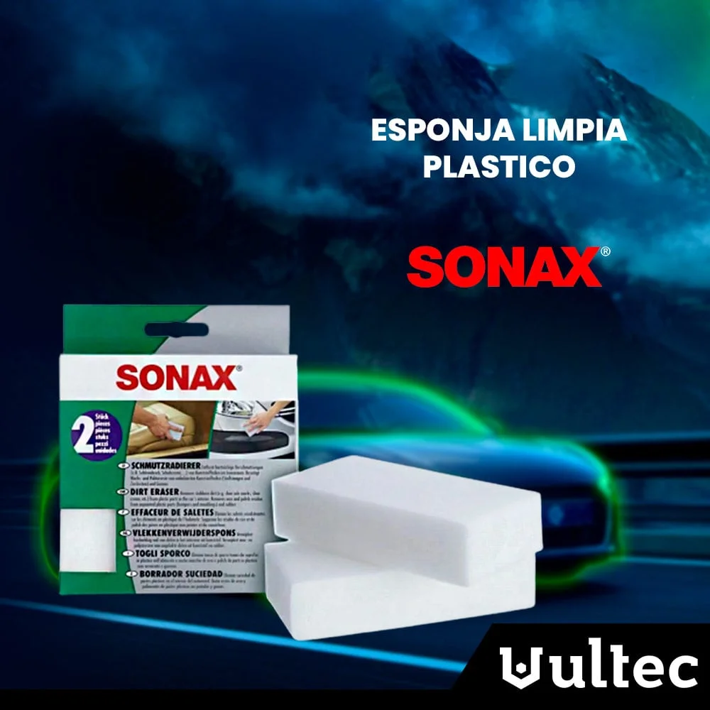Sonax Esponja Limpia Plastico