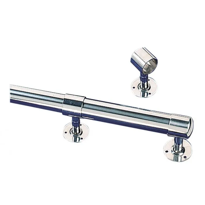 Soporte final para pasamanos en acero inoxidable A316L Flexinox