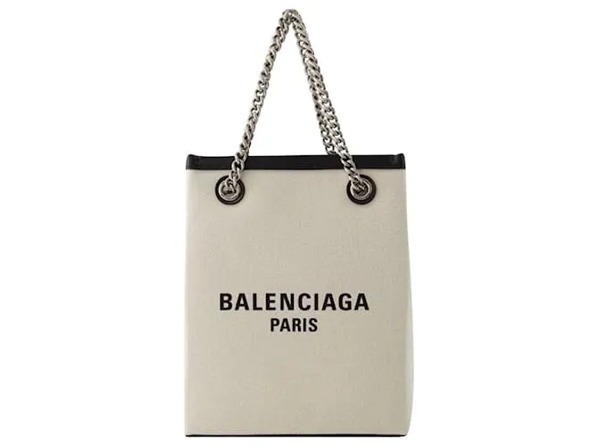 SOPORTE PARA TELéFONO DUTY FREE  BALENCIAGA  ALGODóN  BEIGE CASTAñO 