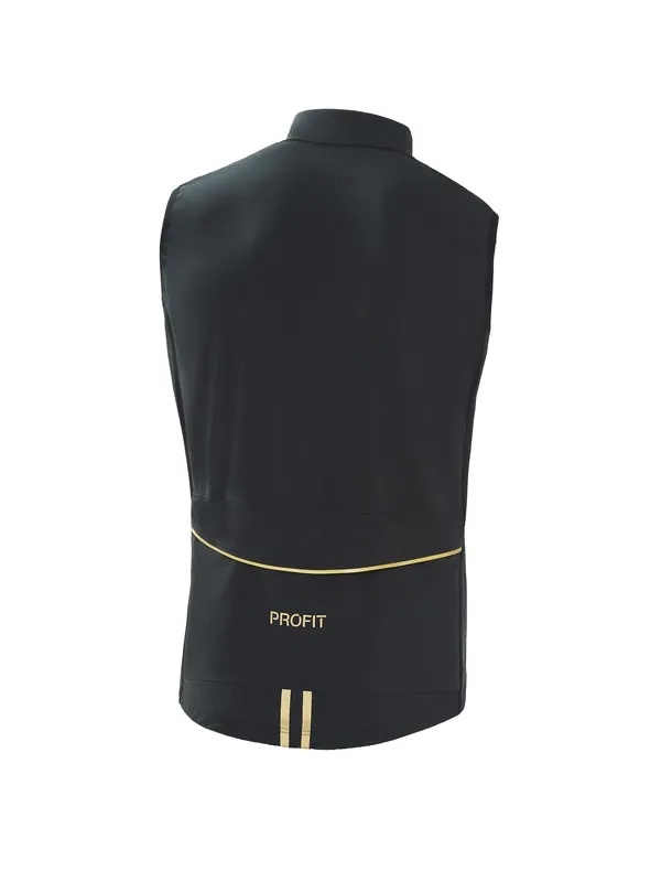 SPIUK Chaleco PROFIT Cold&Rain Hombre NEGRO
