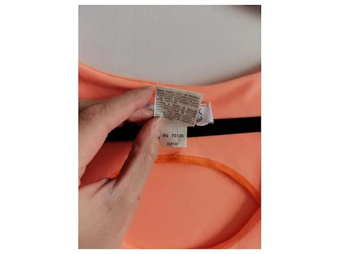 Sportmax Vestidos Naranja 