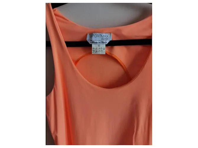 Sportmax Vestidos Naranja 