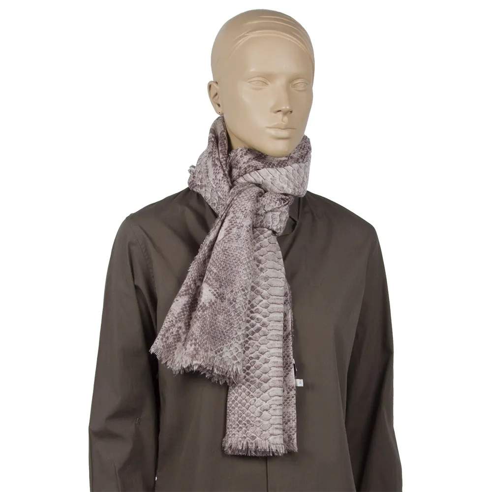 Stella McCartney Pañuelo Estampado Pitón