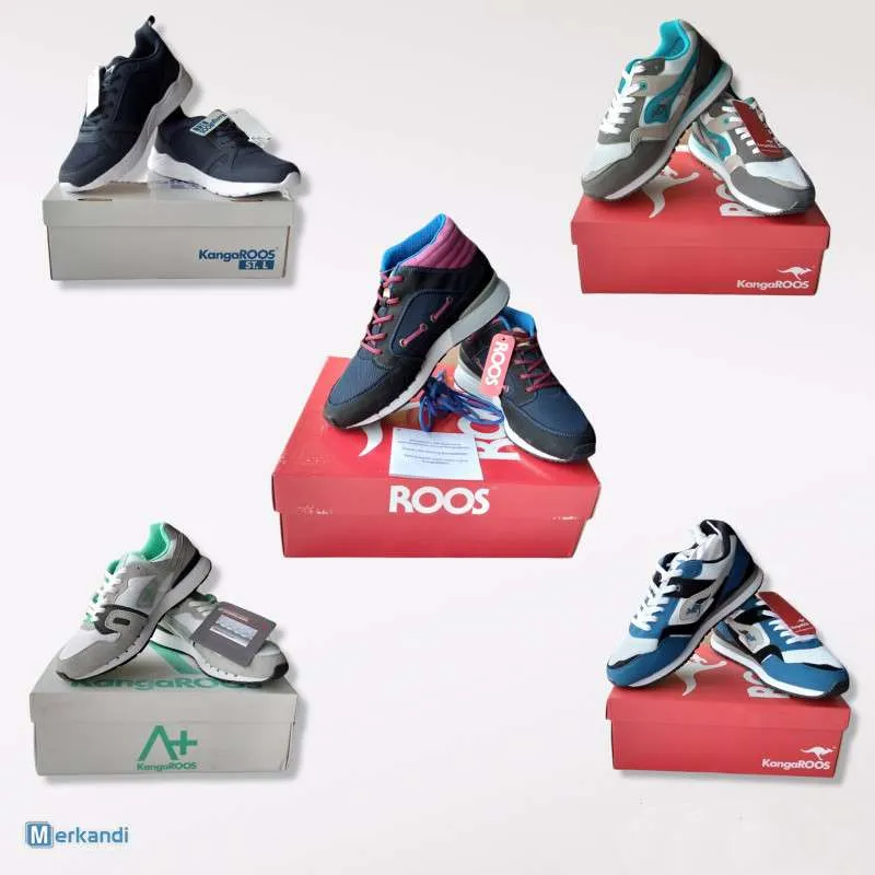 Stock de ropa, zapatos