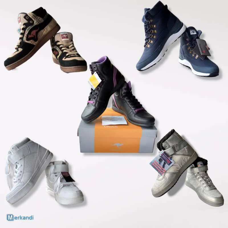 Stock de ropa, zapatos