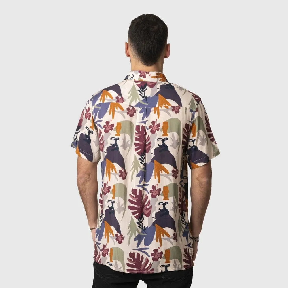 STOKED Camisa Stoked Hook Hombre Crema