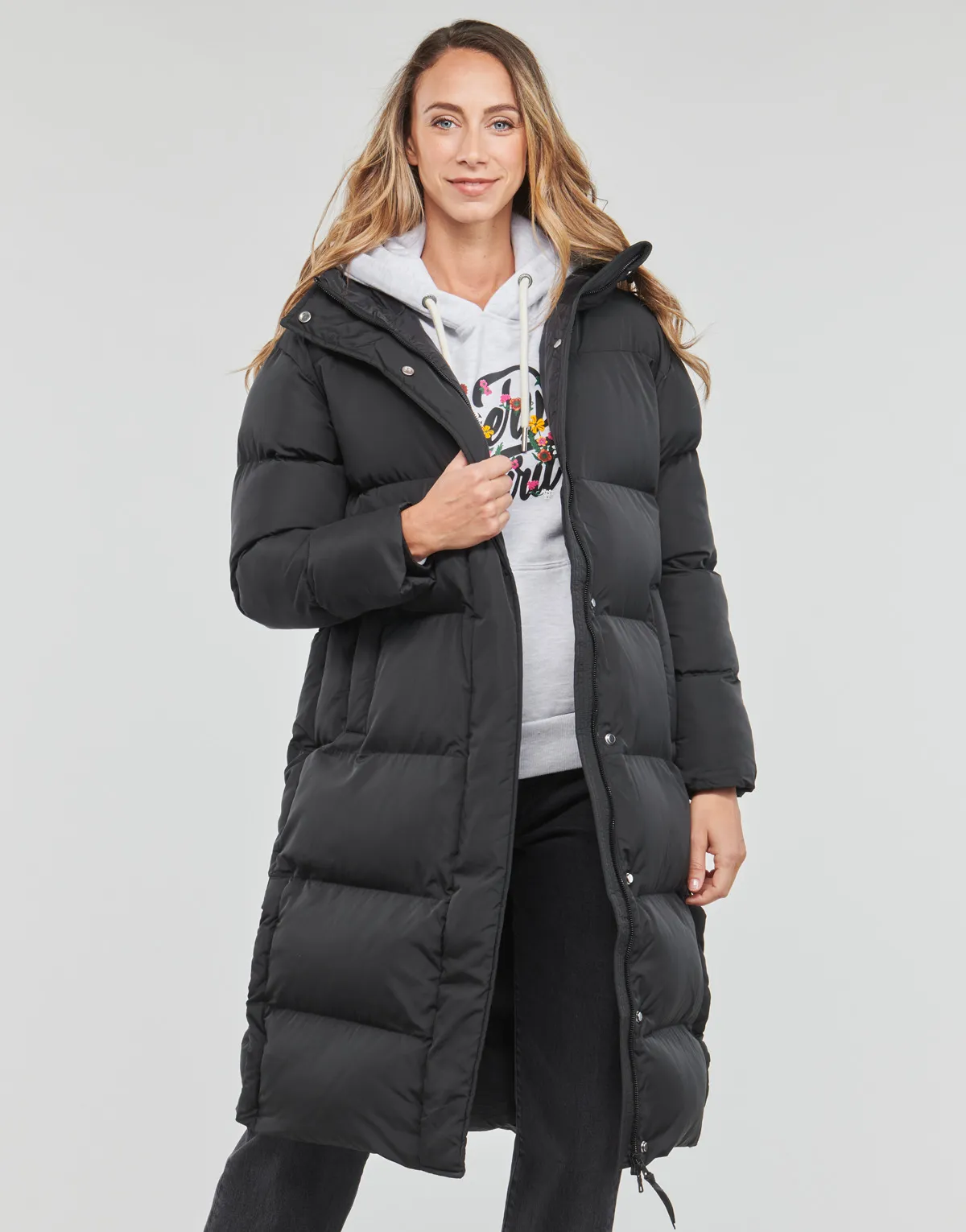 STUDIOS LONGLINE DUVET COAT