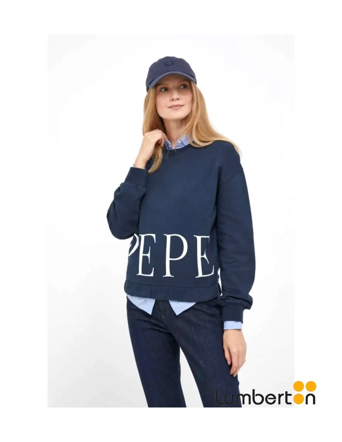 Sudadera Azul Marino Básica VICTORIA