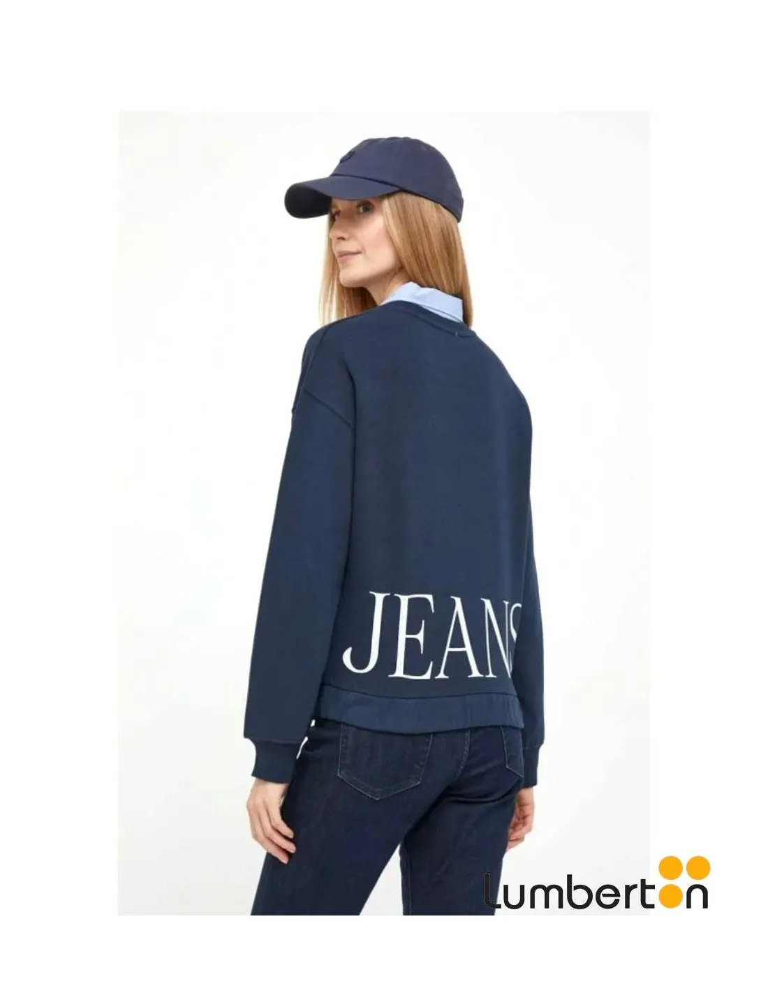 Sudadera Azul Marino Básica VICTORIA