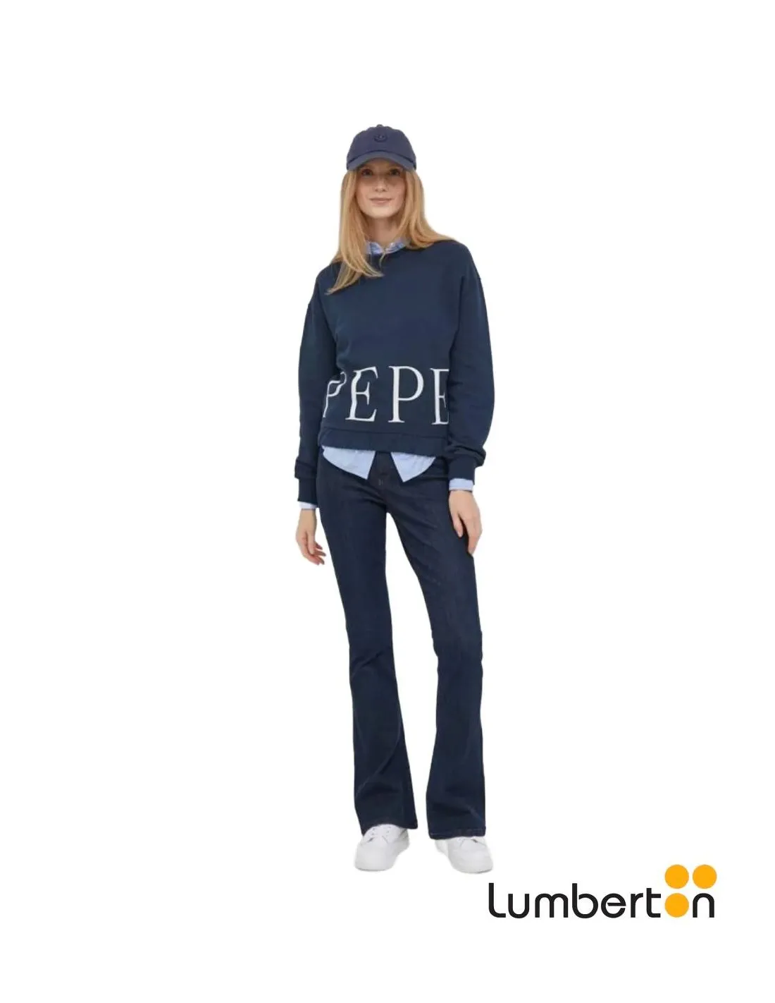 Sudadera Azul Marino Básica VICTORIA