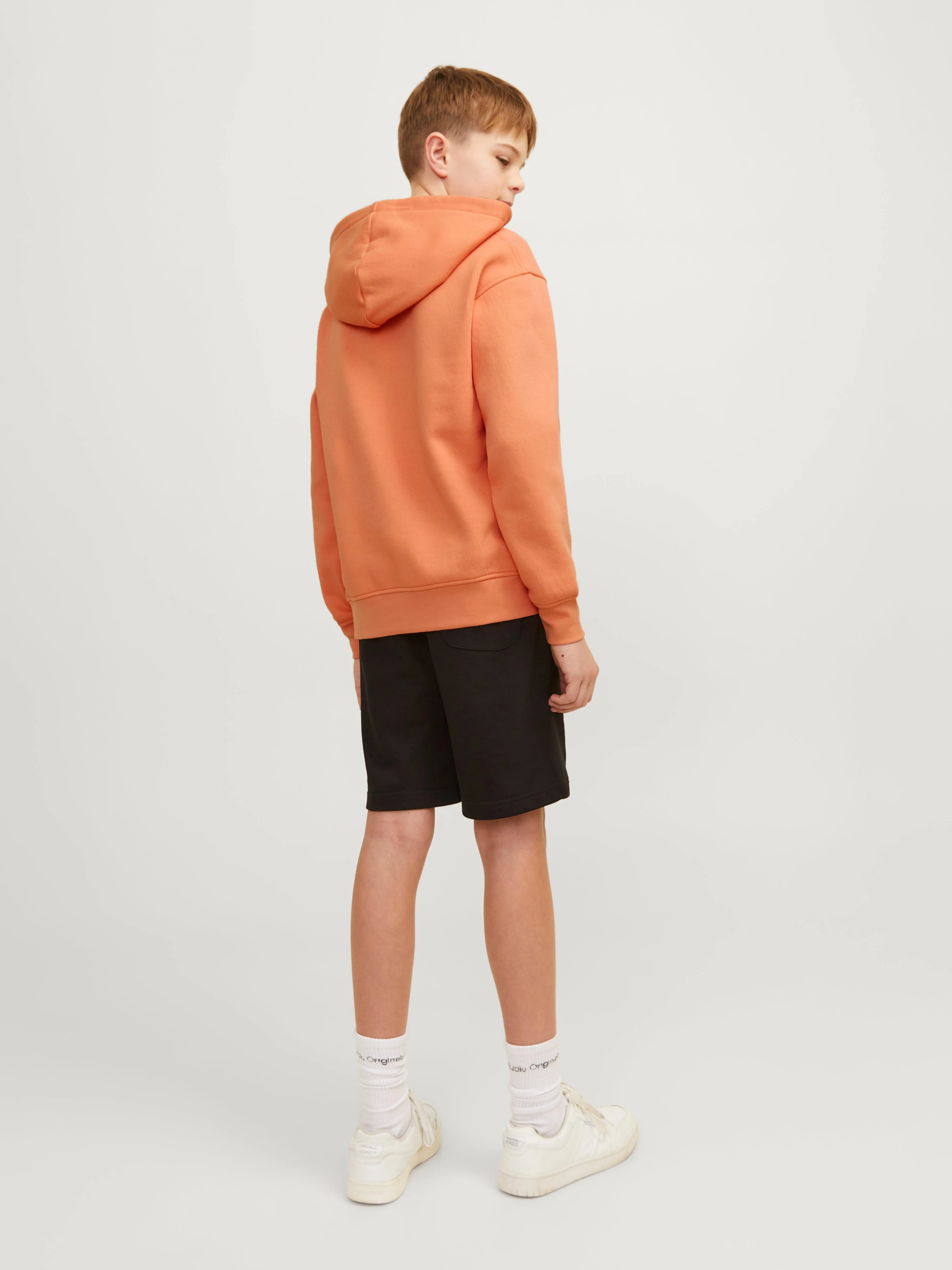 Sudadera con capucha Estampado Junior | Naranja intermedio | Jack & Jones®