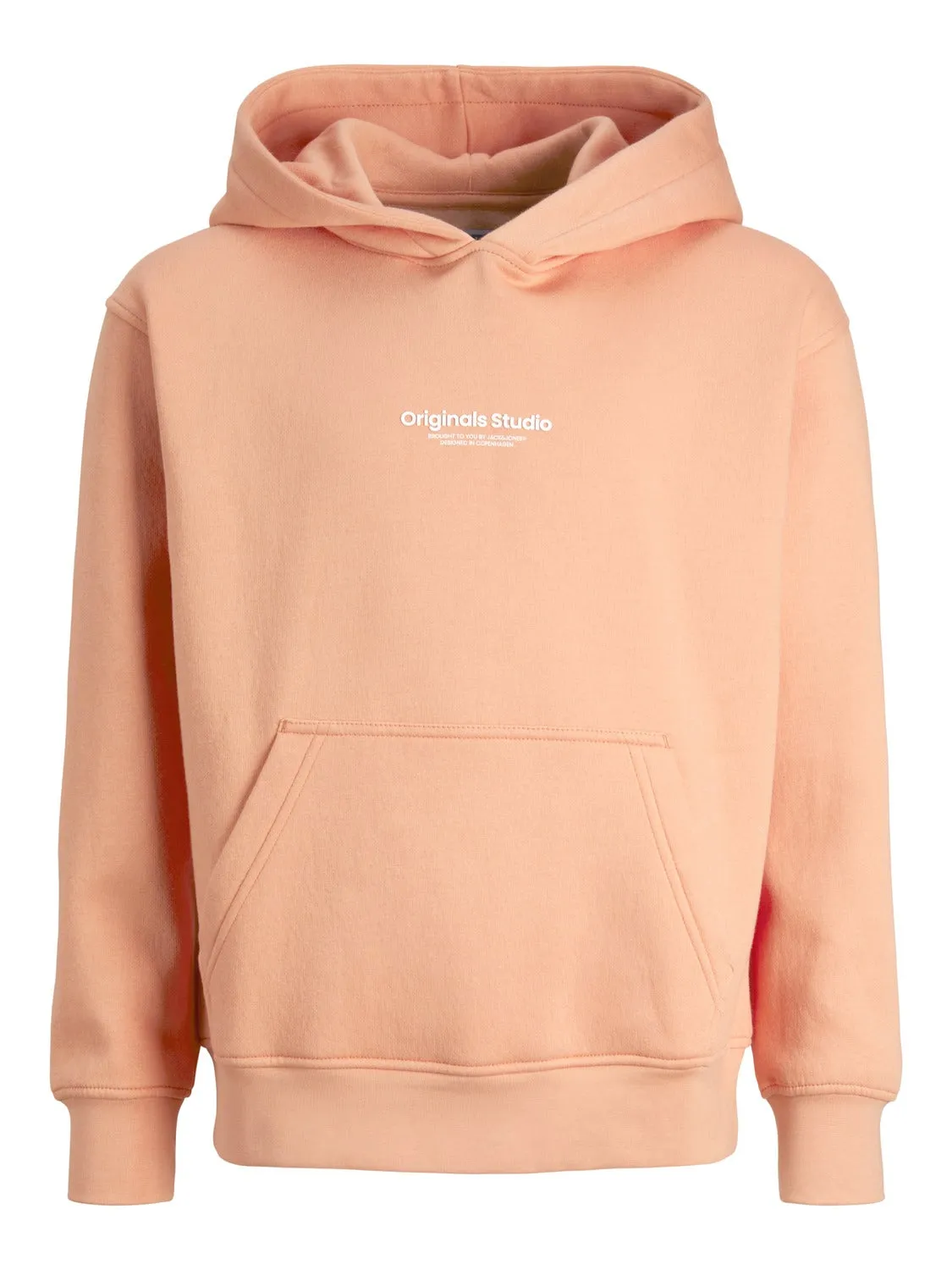 Sudadera con capucha Estampado Junior | Naranja intermedio | Jack & Jones®