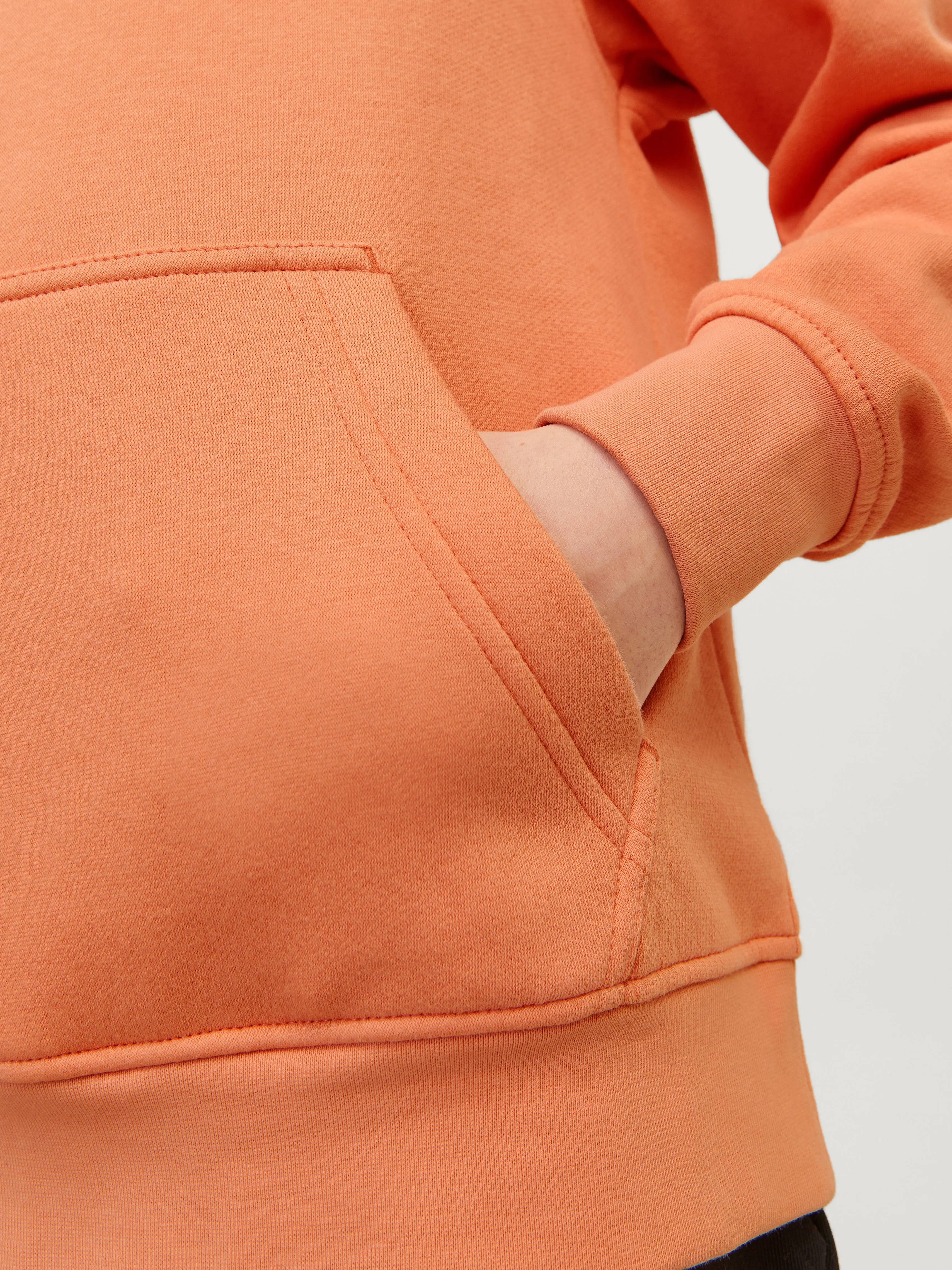 Sudadera con capucha Estampado Junior | Naranja intermedio | Jack & Jones®