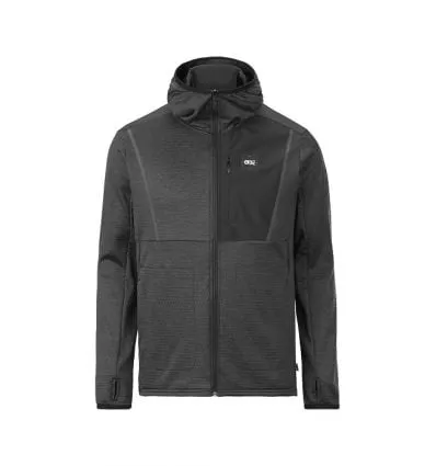Sudadera con capucha Picture Bake Grid fz (Negro) Hombre